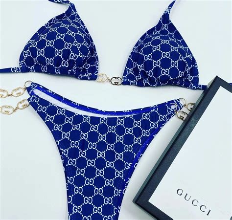 light blue gucci swimsuit